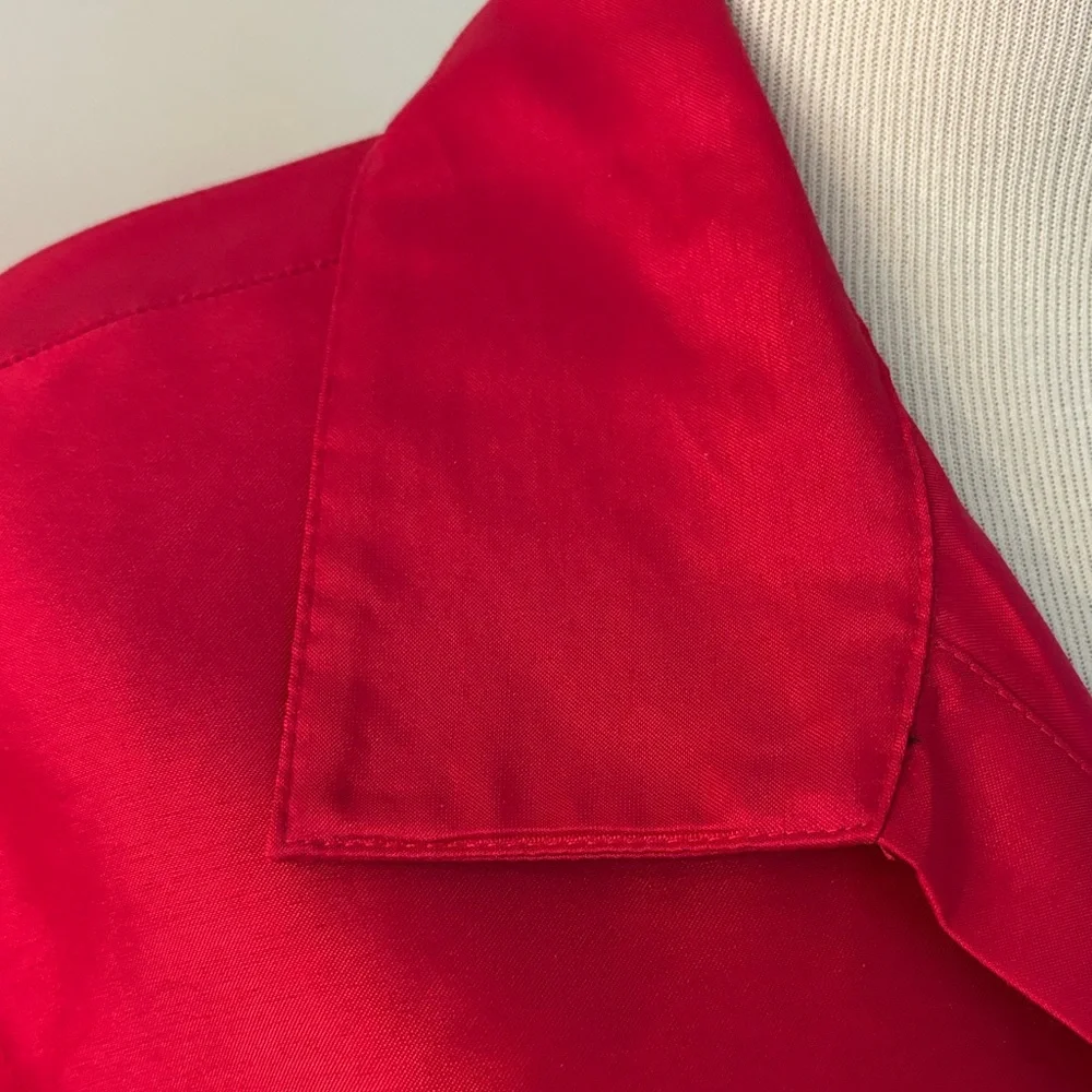 Charter Club Scarlet Button-Up Blouse - Picture 3 of 7